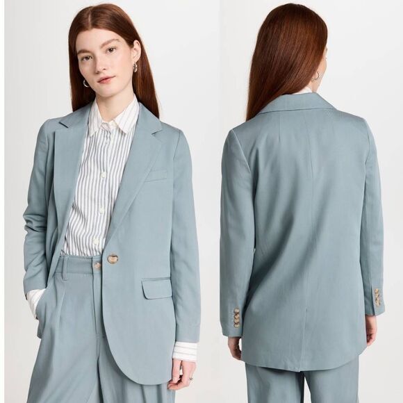 Madewell The Larsen Blazer in Drapeweave S  $178 - Picture 1 of 8